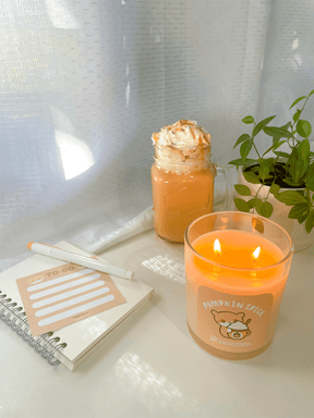 Kuppochino Cafe Pumpkin Spice Latte Candle (Limited Edition)