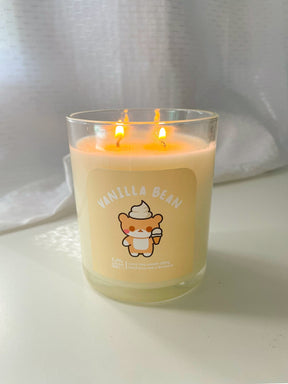 Kuppochino Cafe Vanilla Bean Candle