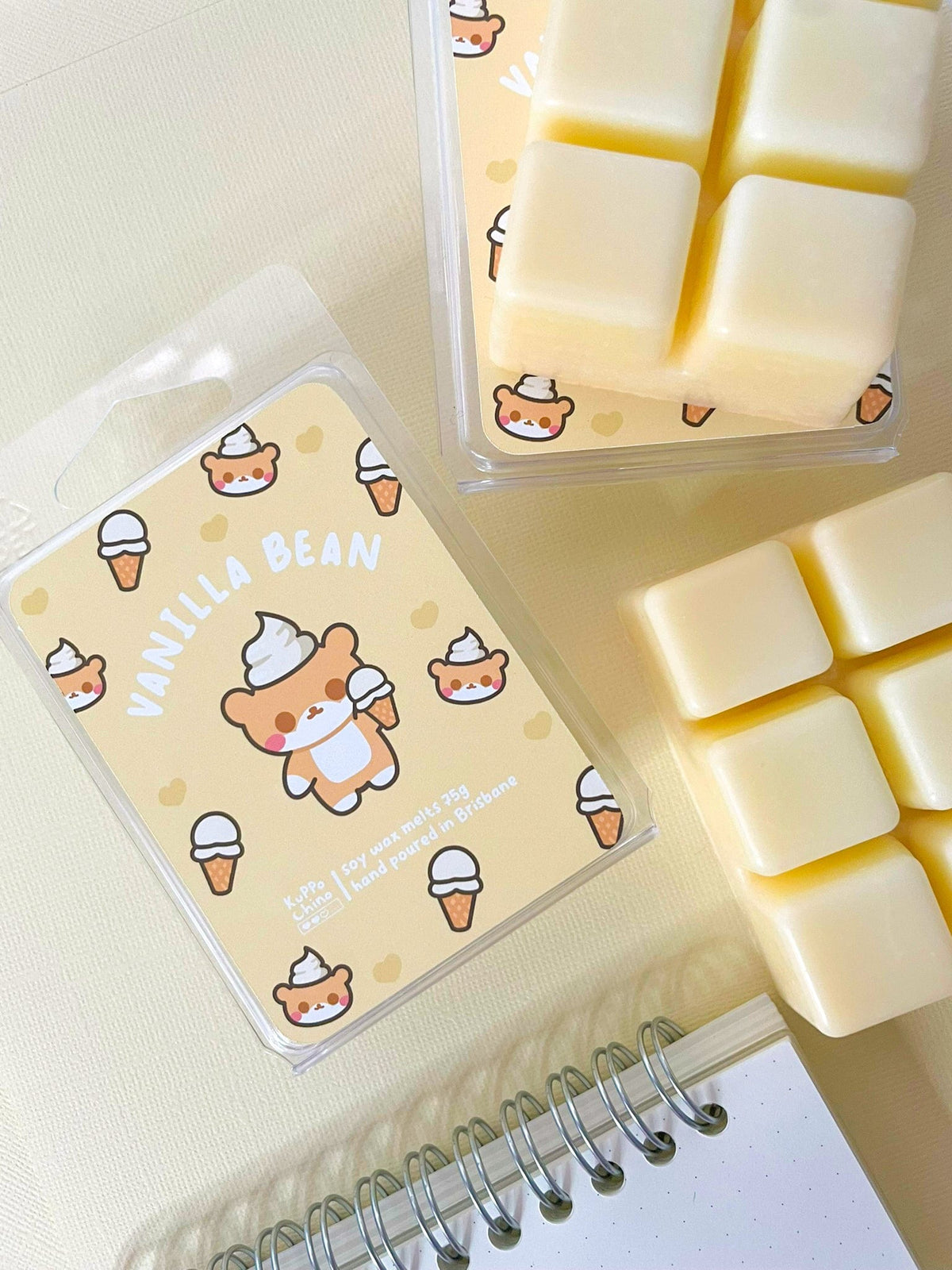 Kuppochino Cafe Vanilla Bean Wax Melts