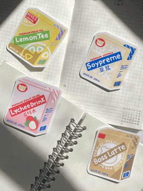 Kuppochino Cafe Soypreme Vinyl Sticker